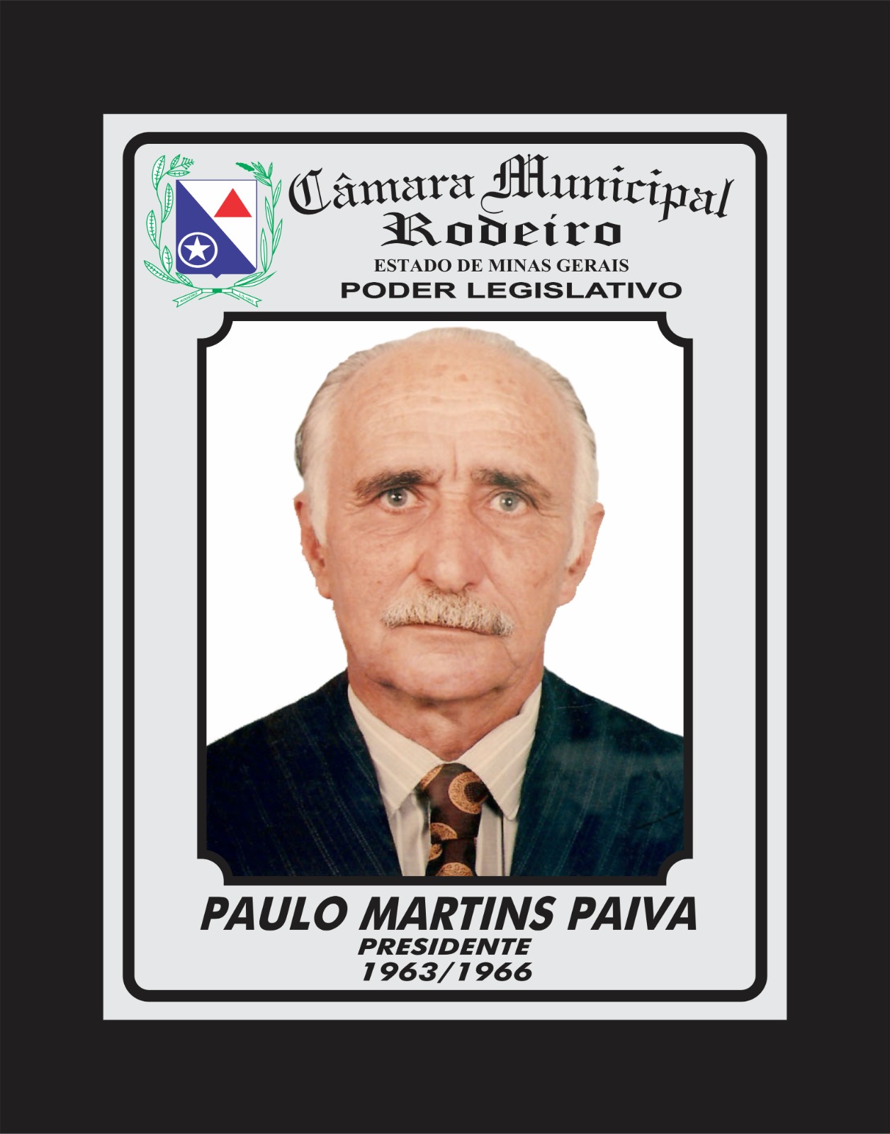 Presidente de 1963 à 1966 - PAULO MARTINS PAIVA