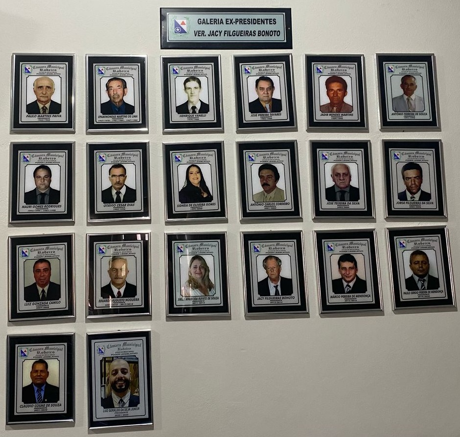 Foto da Galeria de Ex-Presidentes da Câmara Municipal de Rodeiro/MG