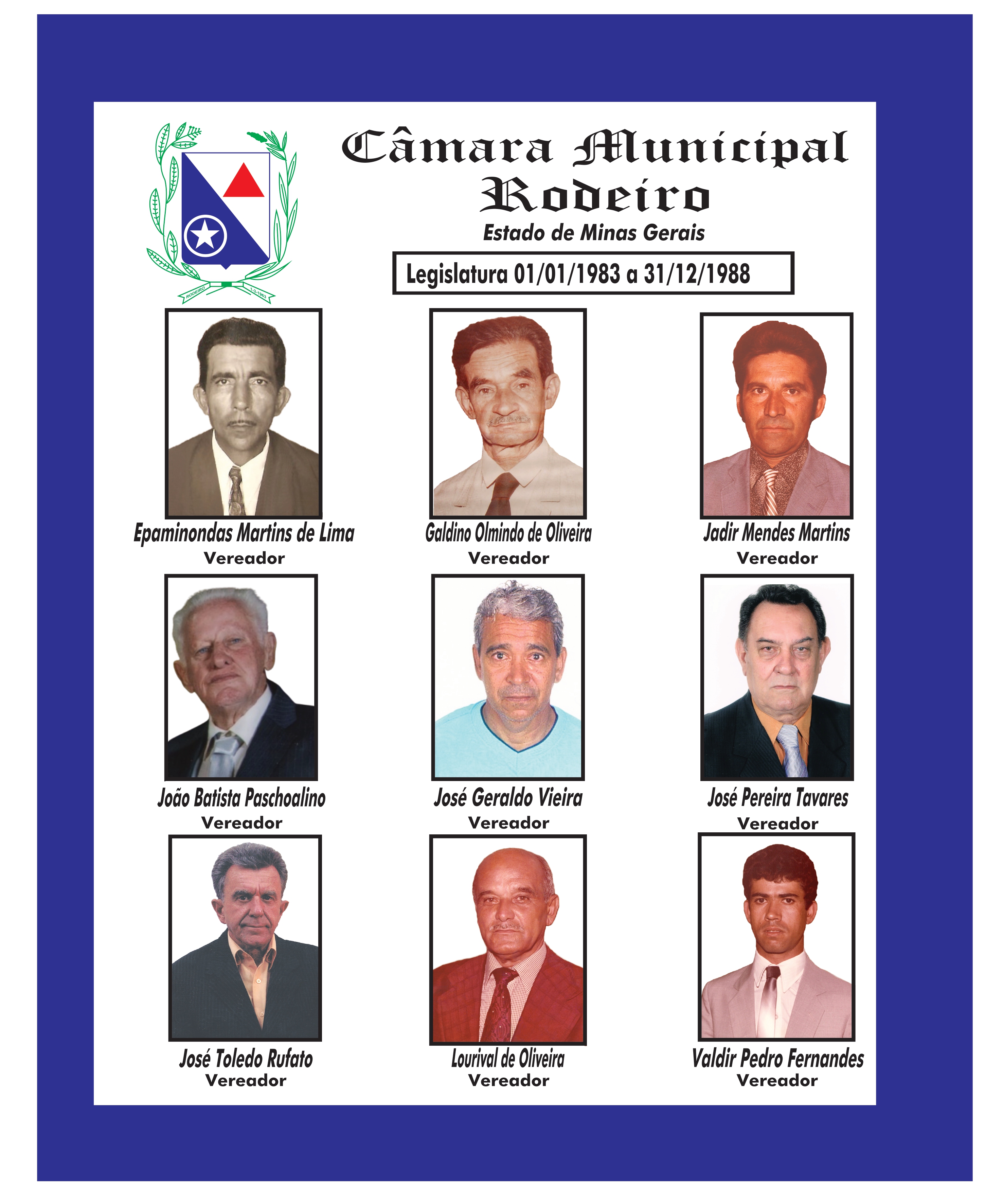 Legislatura 01/01/1983 a 31/12/1988
