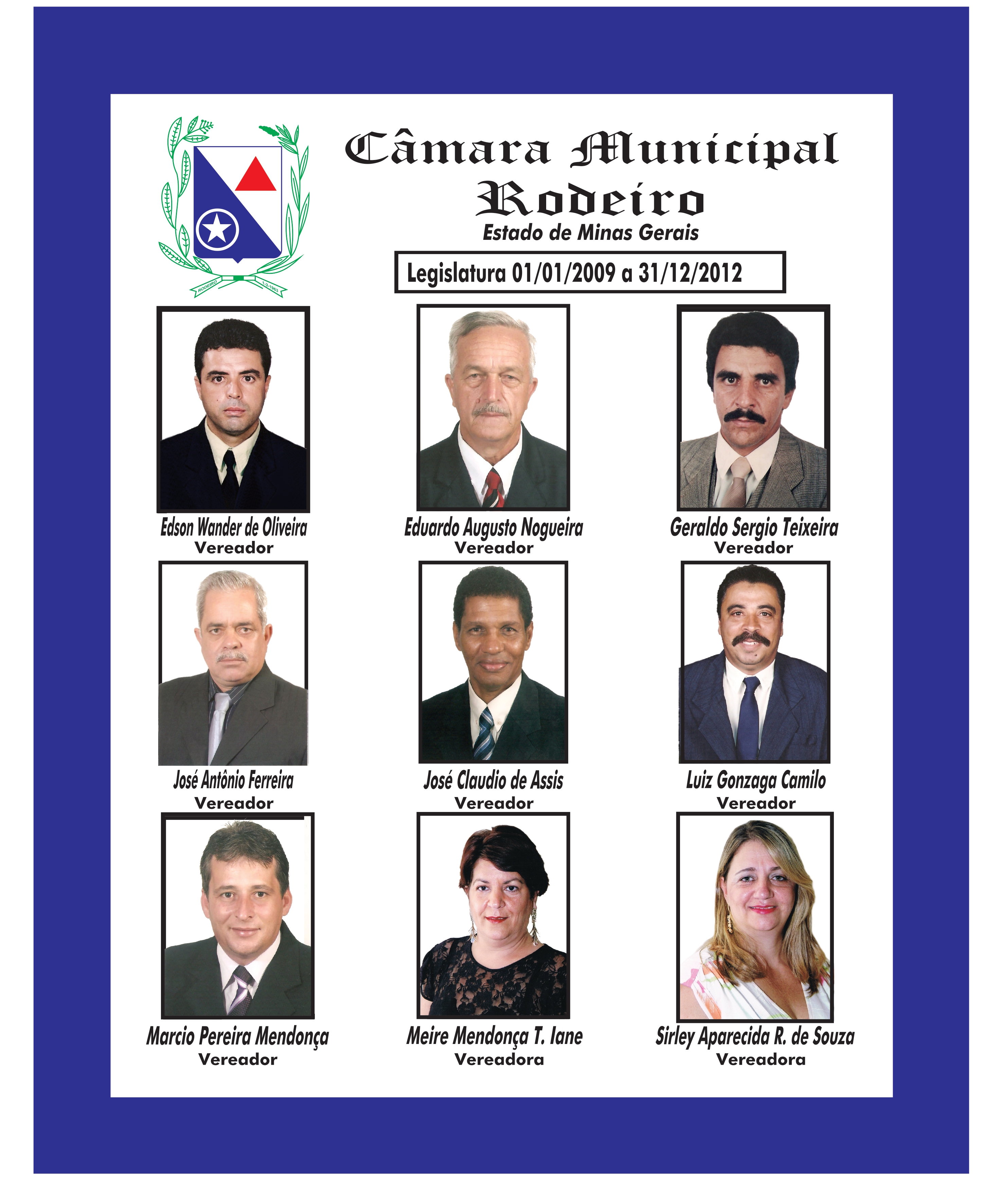 Legislatura 01/01/2009 a 31/12/2012