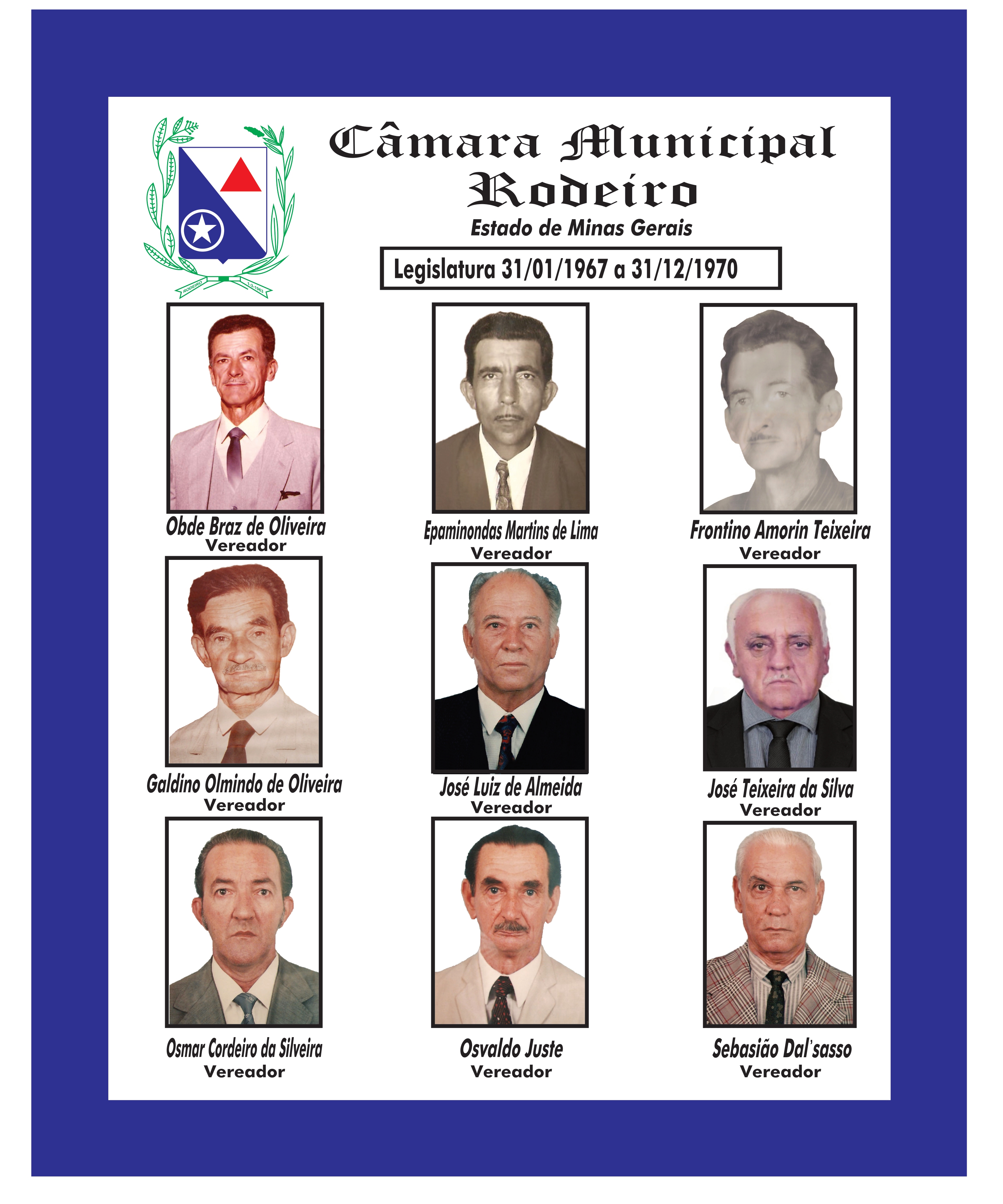 Legislatura 31/01/1967 a 31/12/1970