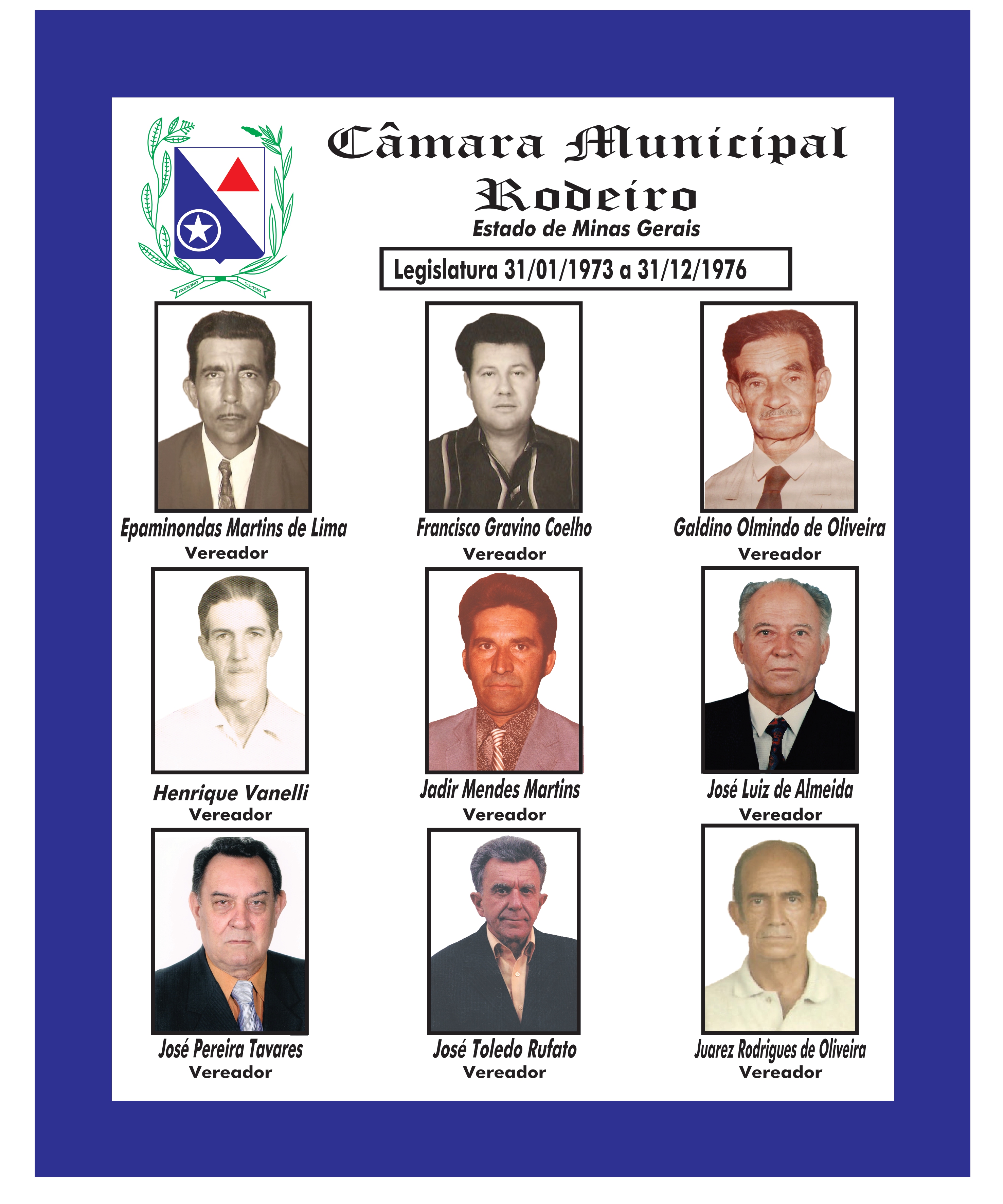 Legislatura 31/01/1973 a 31/12/1976