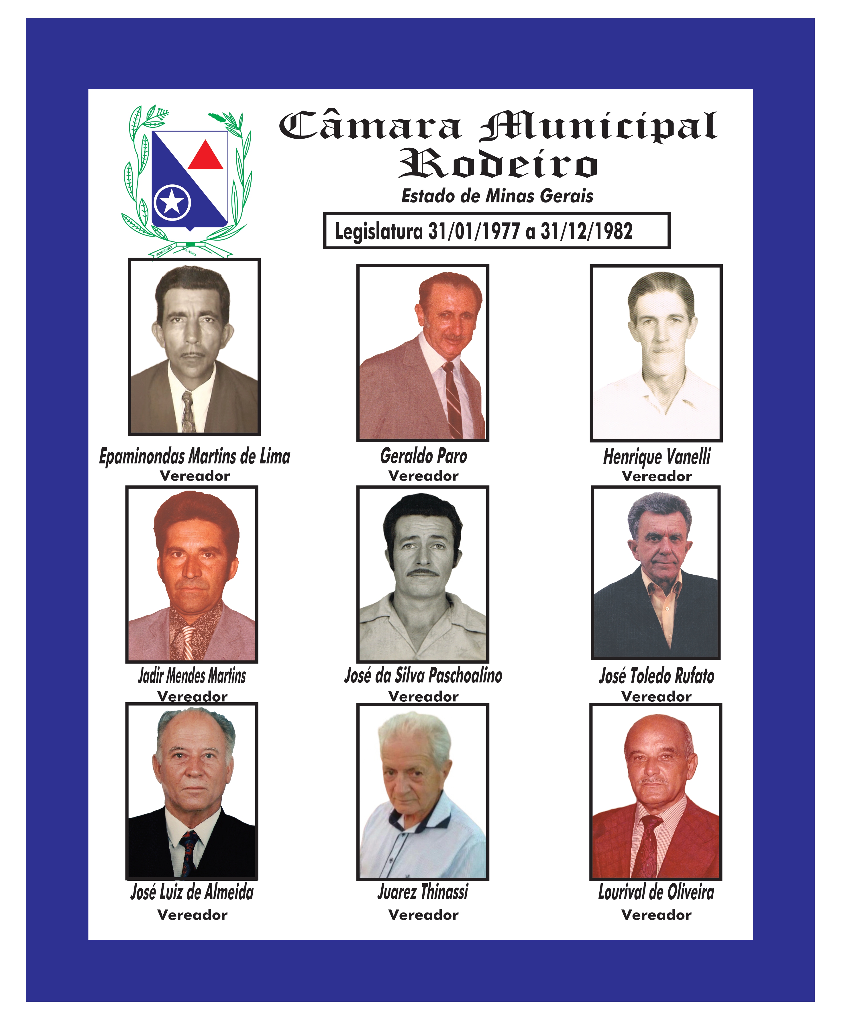 Legislatura 31/01/1977 a 31/12/1982