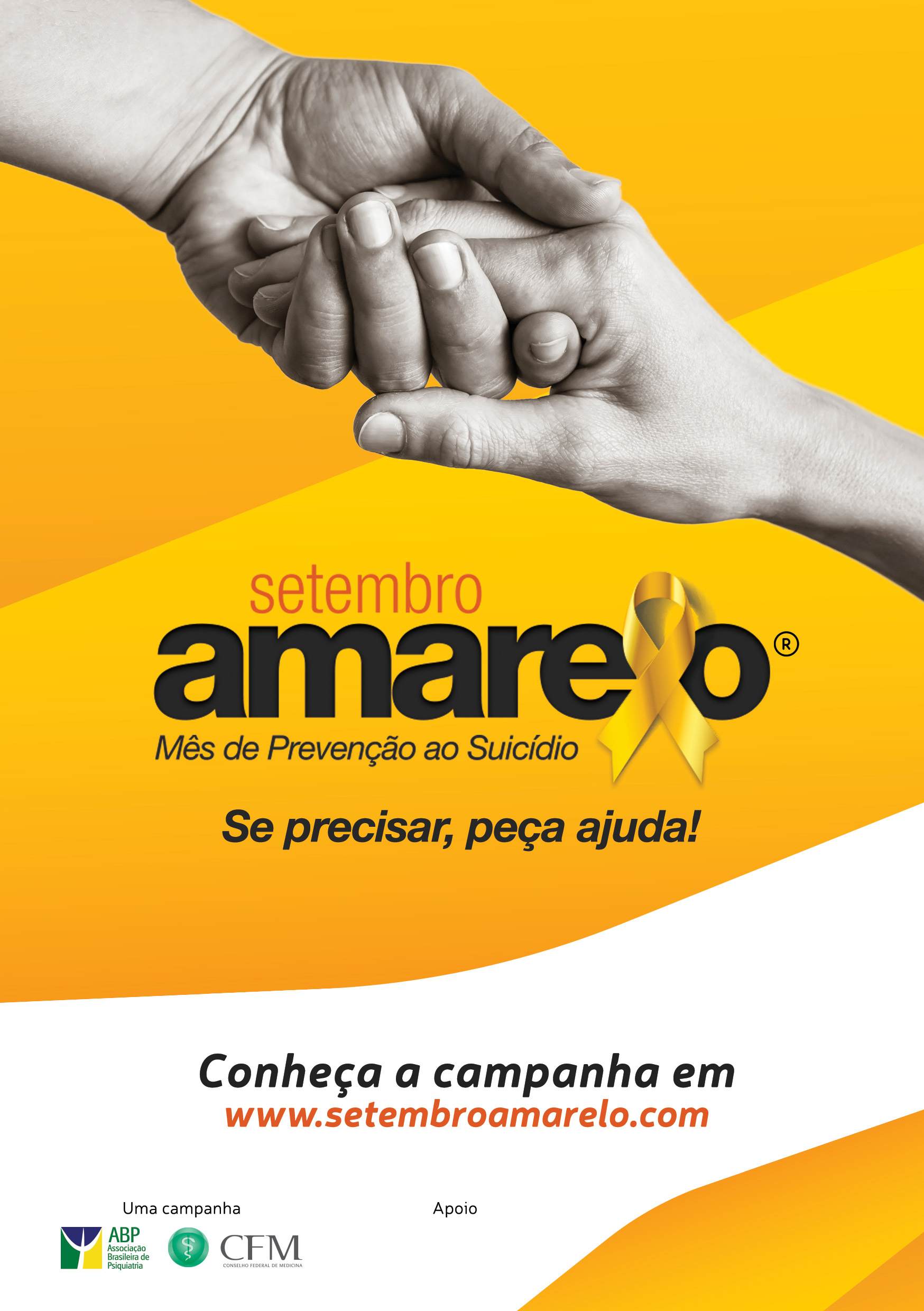 SETEMBRO AMARELO MÊS DE PREVENÇÃO AO SUICÍDIO